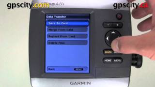 Garmin GPSMap 421s Video Manual Topography Mapping [upl. by Ong]