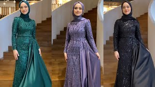 2023 Harika Tesettür Abiye Modelleri Düğün Abiye Elbise  amazing Womens Dresses For Wedding [upl. by Sucramraj]