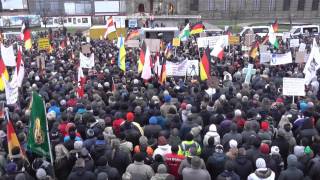 Pegida Dresden 250115 Teil 8 René Jahn [upl. by Aronid159]