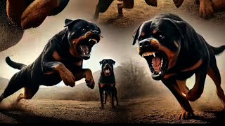 Angry Dog Barking Compilation rottweiler Barking sound [upl. by Nutsud]