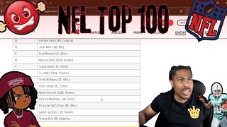 NFL Top 100 Players Of 2024 List Reaction [upl. by Notneiuq460]