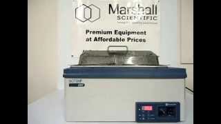 Marshall Scientific  Fisher Scientific Isotemp 228 Water Bath [upl. by Edison278]