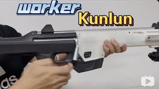 worker Kunlun bolt action Nerf sniper blaster released [upl. by Clem638]