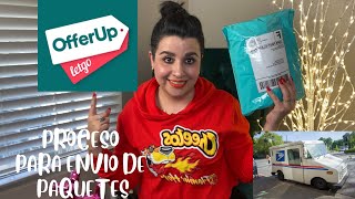 Cómo imprimir tu etiqueta de envio en Offerup y cuánto cobra esta app por vender en su página [upl. by Flore]