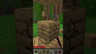 Minecraft Doppelter Kamin gaming minecraft minecraftshorts minecraftredstone redstone [upl. by Barncard]