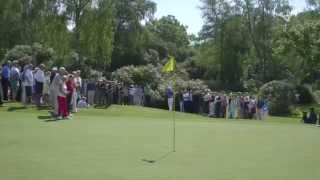 MIZUNO MASTERCLASS LIVE 2014 Luke Donald shortgame clinic [upl. by Pliam]