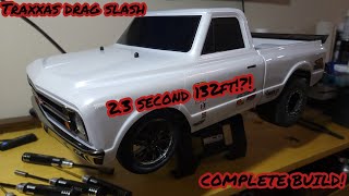 Traxxas Drag Slash Current Setup GNSS305 Tree245 [upl. by Amehr]