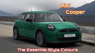 Mini Cooper The Essential Style All Colour Options [upl. by Nemzzaj]