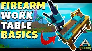 PixARK Firearm Worktable Tutorial  The Basics [upl. by Raddi]