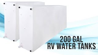 200 Gallon RV Water Tank Combo  RecPro [upl. by Goldenberg]