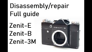 ZenitEZenitB disassembly and service guide [upl. by Thelma]