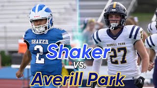 Shaker vs Averill Park High School Football 2023 [upl. by Ardnassak]