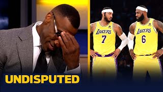 Lakers new Big 3 looked like a quotfire drillquot in loss to Warriors — Skip amp Shannon  NBA  UNDISPUTED [upl. by Cann147]