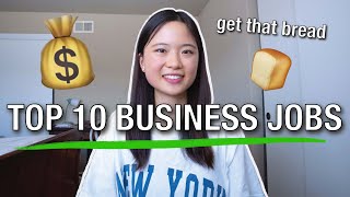 BEST Jobs for Business Majors 2021  top 10 jobs for business students [upl. by Deina761]