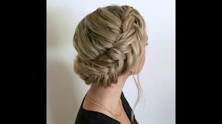 Chunky WrapAround Dutch Fishtail Braid [upl. by Kapoor453]