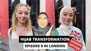 HIJAB TRANSFORMATION IN LONDON 😱🇬🇧 [upl. by Fuld270]