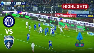 Highlights  Inter Milan vs Empoli FC Match Today  Serie A football league 2024  FC 24 [upl. by Stacy665]