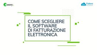 Come scegliere il software di fatturazione elettronica [upl. by Macey752]