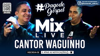 CANTOR WAGUINHO  Mix Live  Live Pagode Gospel [upl. by Tomchay]