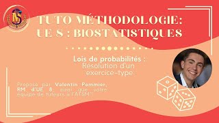 TUTO MÉTHODOLOGIE  Biostatistiques UE8  Lois de Probabilités [upl. by Tur]