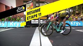 Résumé  Étape 11  Tour de France 2019 [upl. by Deeas]