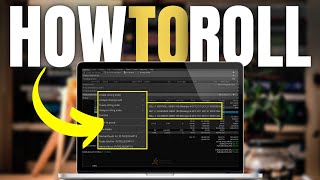 Rolling Options in ThinkorSwim  StepbyStep Tutorial 2022 [upl. by Namia246]