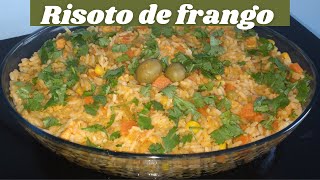 O melhor risoto de frango do mundo  Receitas da Meire [upl. by Devona]