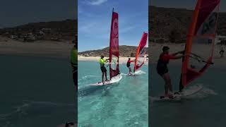 Windsurf action part 16 windsurf windsurfing extreme surf watersports shorts insta360 [upl. by Akinat]