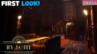 Going Back In Time To Open A Hotel My Hotel Gameplay [upl. by Pascasia]