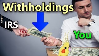 How Your Paycheck IMPACTS Your Tax REFUND 💵 Tax Withholdings FULLY Explained [upl. by Anohs101]