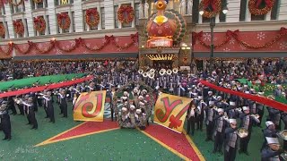 Metro East high school band performs in Macys Thanksgiving Day Parade [upl. by Sesylu]