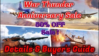 Anniversary Pack Sale 2024 Details  Buyers Guide War Thunder [upl. by Entsirhc611]