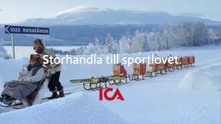 ICA reklamfilm 2014 v8  Ulf och Jerry drar på sportlov [upl. by Lazare]