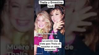 Abrazame fuerte la canción mas triste de escuchar para Thalia en estos difíciles momentos d tristeza [upl. by Nauqel625]