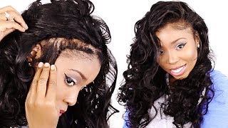 Flip Over METHOD NO PARTING  Sew In Secrets 1  Wondess Hair [upl. by Esmerolda]