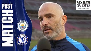 MARESCA reacts postCity  Man City 42 Chelsea  Chelsea USA Tour 2024 [upl. by Tartan84]