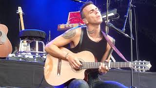 Asaf Avidan  Reckoning Song Ronquières Festival 040818 [upl. by Morton]