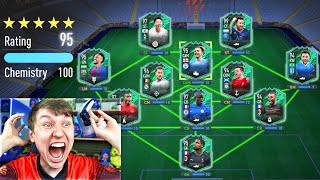 195 RATED  FULL SHAPESHIFTERS FUT DRAFT FIFA 22 [upl. by Kotick]