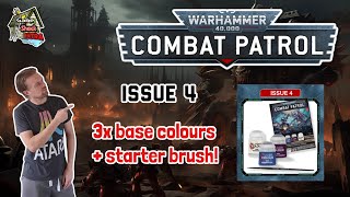 Warhammer 40000 Combat Patrol Issue 4 Our first paints [upl. by Anrak]