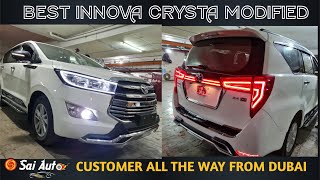 INNOVA CRYSTA MODIFIED ALL THE WAY FROM DUBAI📞98201 87037 📞9833986482 [upl. by Faulkner]