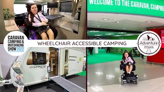 NEC Caravan Camping and Motorhome Show 2022 Highlight  Wheelchair Adapted Caravan  Motorhome CC [upl. by Koenig]