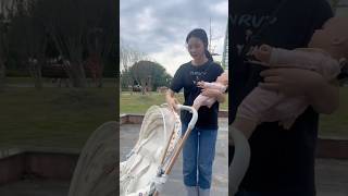 Part 285 Baby stroller with high viewBaby stroller with twoway pushBaby stroller [upl. by Knox]