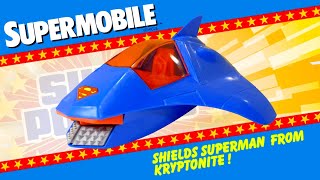 Vintage Super Powers Collection Superman Supermobile Unboxing [upl. by Aniham]