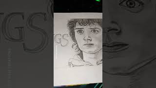 Frodo Baggins LOTR Top Cinema lotr moviescenes art [upl. by Bogie]