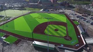 Tufts University New AstroTurf Baseball Field [upl. by Narruc255]