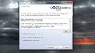 Visual Basic Tutorial  2  Installing The Visual Basic IDE [upl. by Tat]