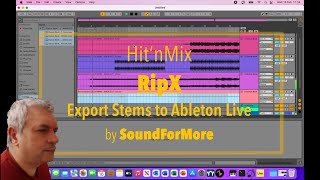 Hit’n’Mix RipX  Tutorial Part 3 Export stems into Ableton Live 11 in synch [upl. by Kciredes]