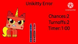 Unikitty Error 13 Crayon Edition [upl. by Arinayed192]