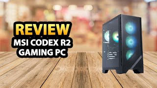 MSI Codex R2 Gaming Desktop PC ✅ Review [upl. by Carlo]