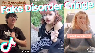 Fake Disorder Cringe  TikTok Compilation 73 [upl. by Biddie]